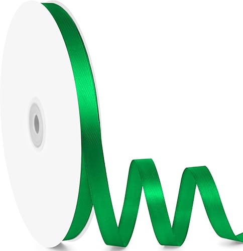 Miniatura 194 de Cinta de satén de 5/8" x 100 yardas - Cinta de seda naranja otoñal con carrete - Ideal para envolver regalos, ramos florales, manualidades