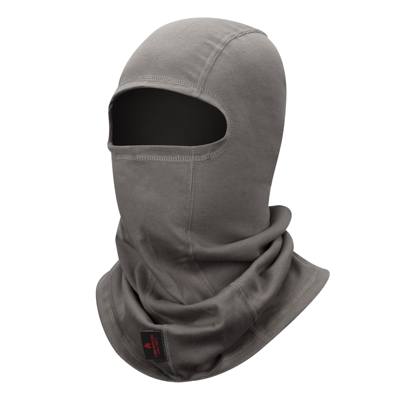 FR Face Mask for Men – Fire Resistant Balaclava Welding Head Cover, 100% Cotton Full Face Hood &amp; Neck Protector