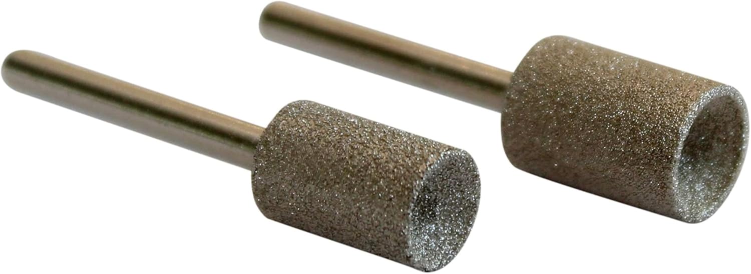 Diamondg – Professional Diamond Nail Rotary Grinder Bits Dogs – Painless Nail Trimmer Bits Won’t Pull Hair or Get Hot – Pack of 2 (1 Large, 1 Small)