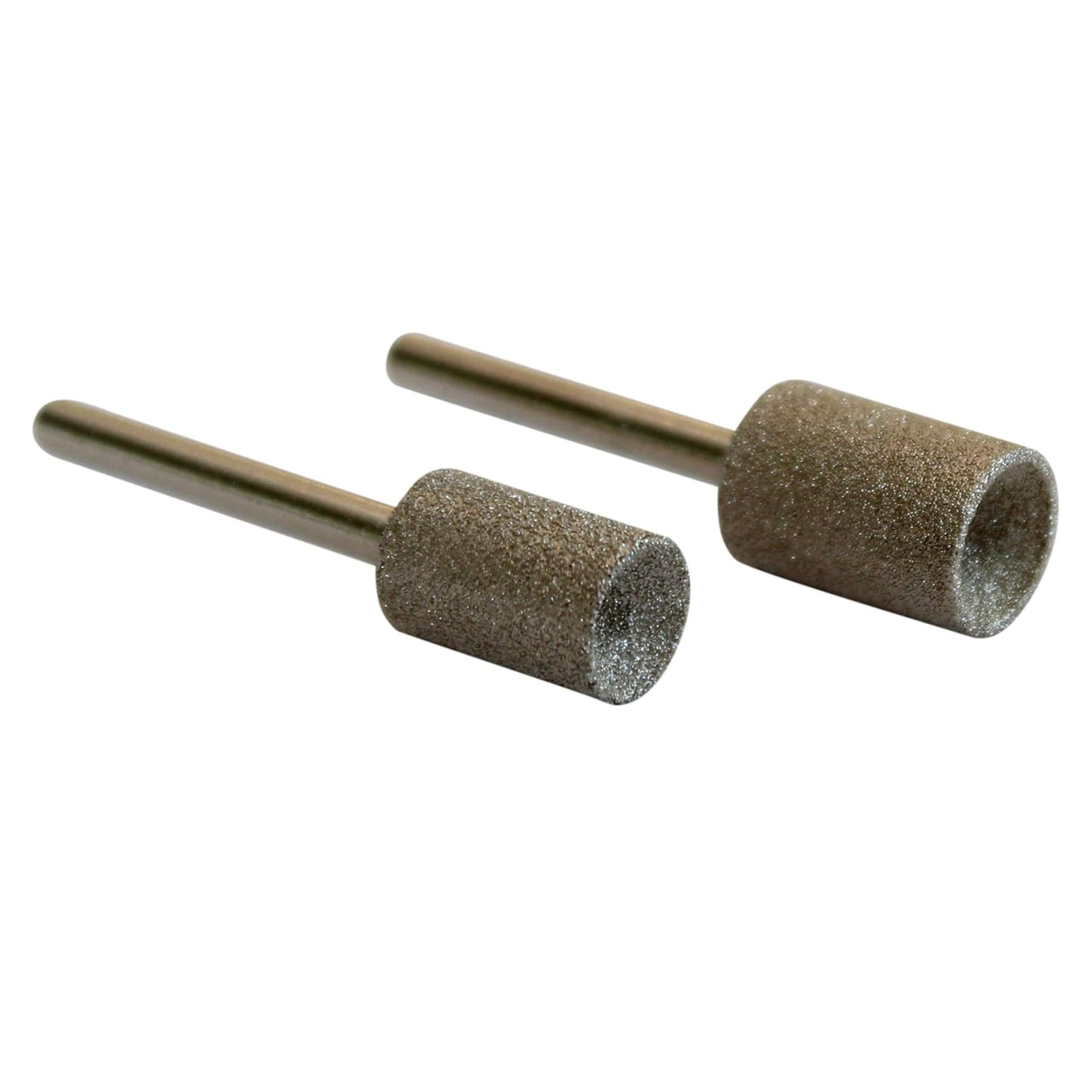 Diamondg - Professional Diamond Nail Rotary Grinder Bits Dogs - Painless Nail Trimmer Bits Won't Pull Hair or Get Hot - Pack of 2 (1 Large, 1 Small)