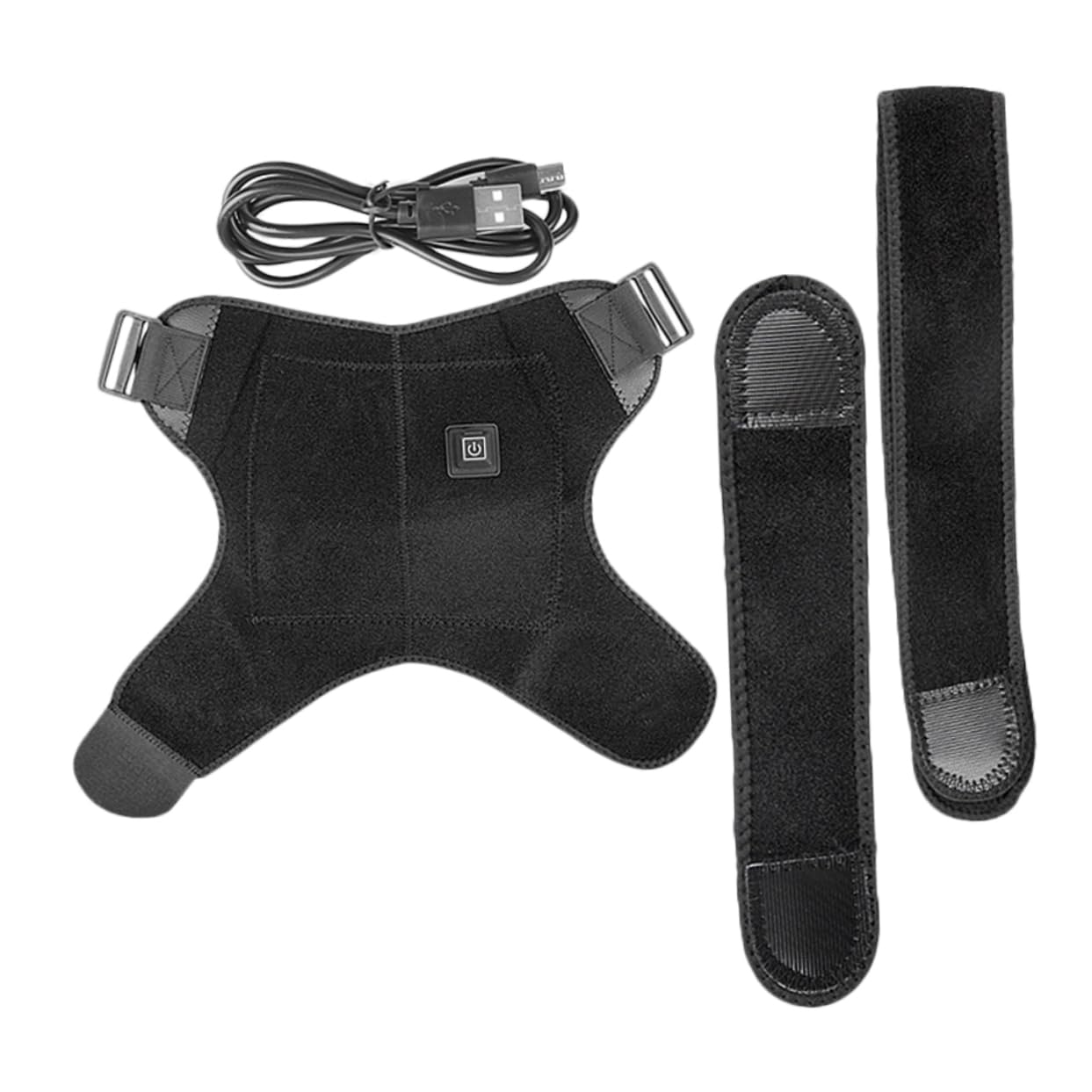 Ipetboom Shoulder Stability Protector Electric Shoulder Guards Heating Pad Support Brace for for Sports