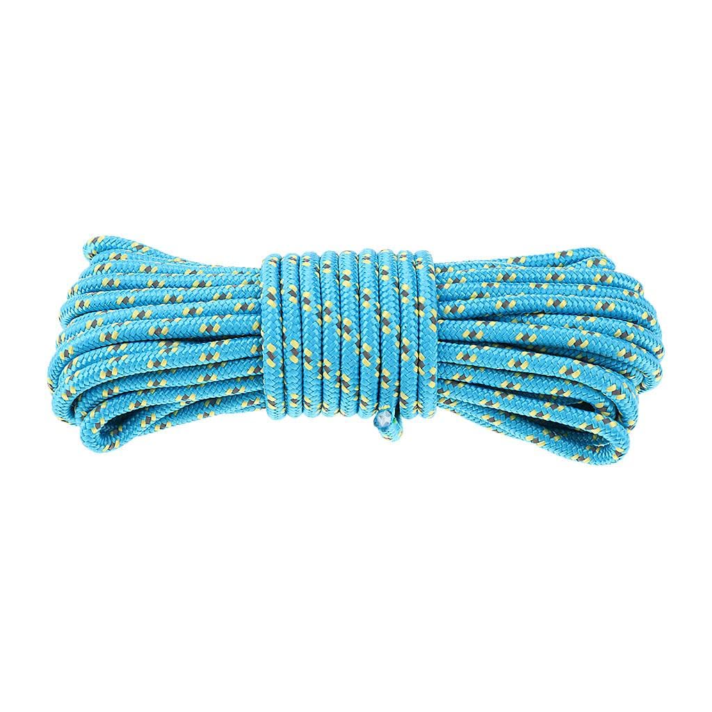 5mm Outdoor Camping Tent Guide Rope Guy Line Accessories 10m Lake Blue-image-13