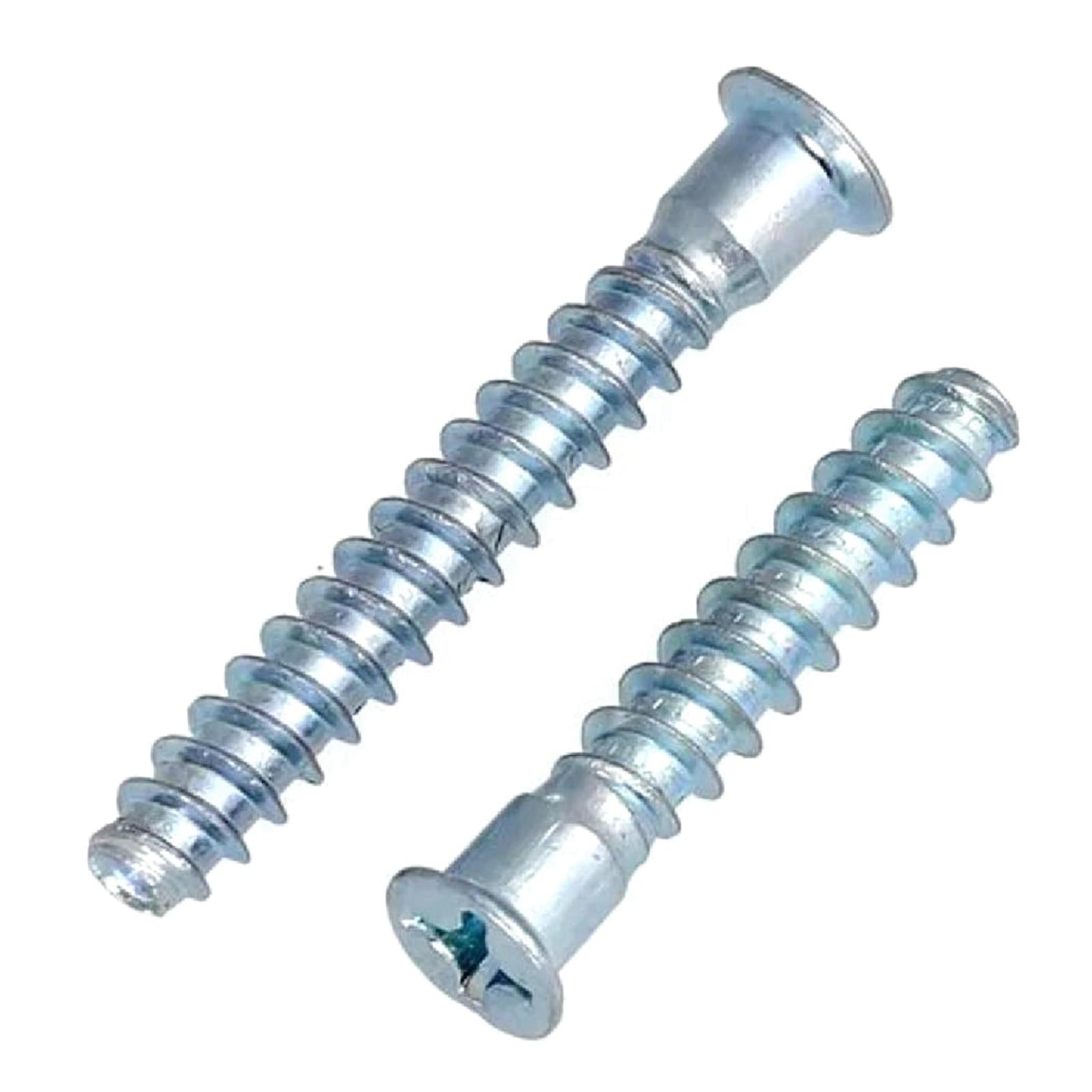 Śruby, Wkręty samogwintujące, Wkręty samogwintujące do drewna M7 Phillips z łbem stożkowym płaskim ocynkowane, 5 szt.(M7x48mm)
