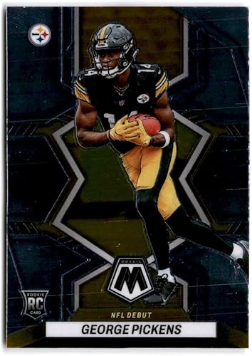2022 Panini Mosaic #282 George Pickens RC Rookie NFL Debut Pittsburgh Steelers