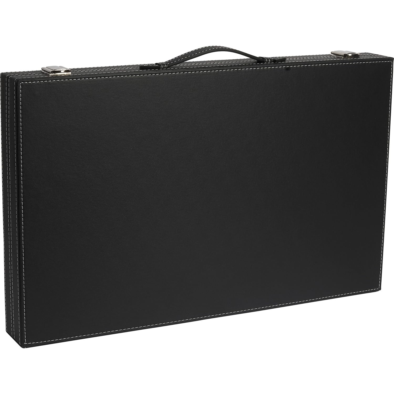 Backgammon intarsiato 46 x 28 cm nero
