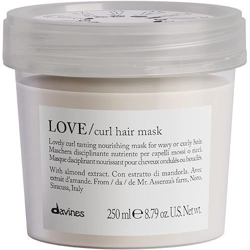 Davines LOVE Curl Mask | For Nourished and Workable Curls | Hydrate and Soften