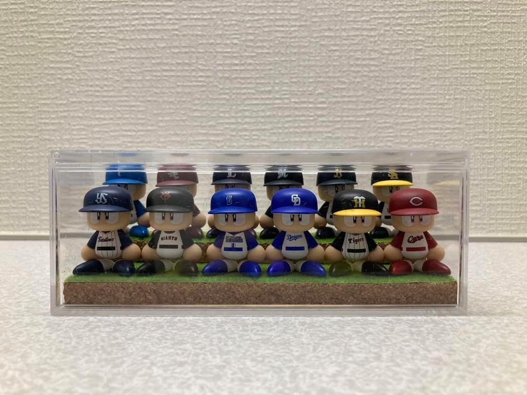 パワプロくん ならぶんです 全12球団フルコンプセット+オリジナル収納