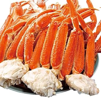 Extra Large Size Snow Crab with Shoulder Legs Boiled, Approx. 3L Size, Extra Large Snow Crab, Snow Crab Legs, Crab with Shoulder Legs, Boiled Snow Crab, Satisfaction Quality Store Crab, 4.0 lbs 1.8