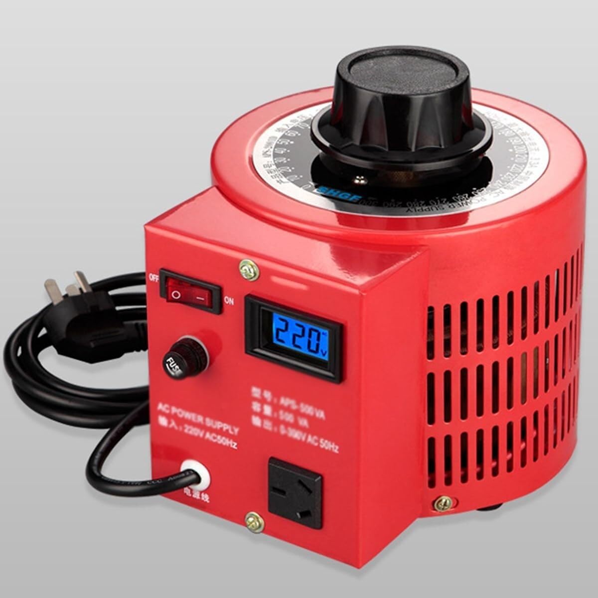 Transformateur variable avec bobine en cuivre intégrée convertisseur polyvalent