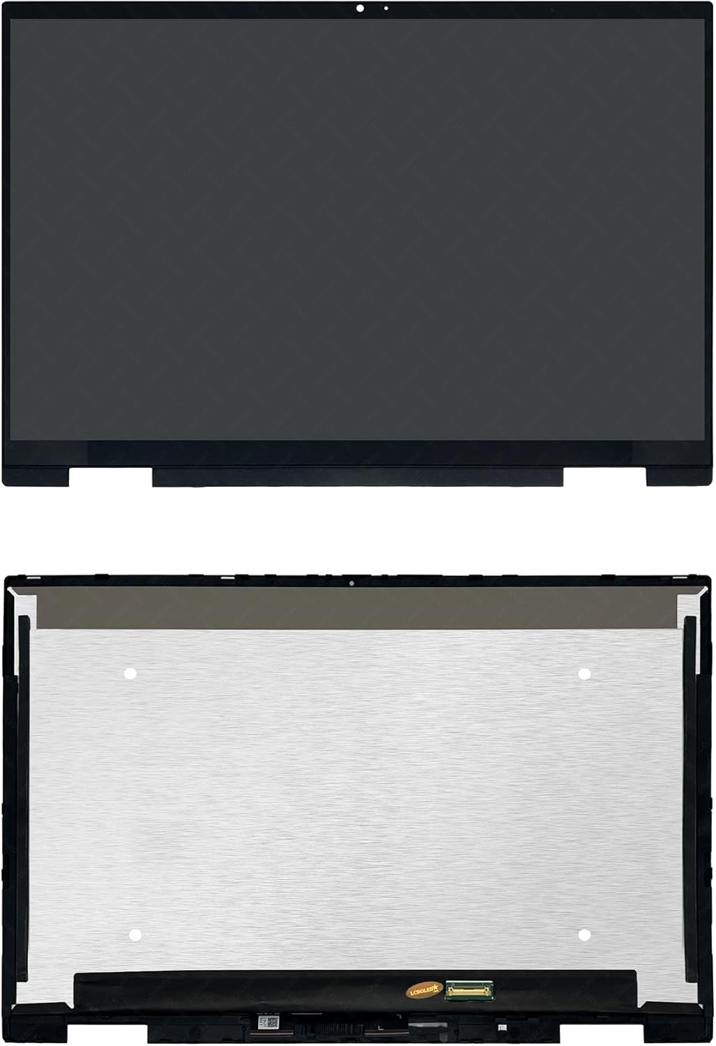 LCDOLED Replacement for HP Pavilion x360 15-er1000 15-er1xxx 15-er1051cl 15-er1047nr 15-er1071cl 15.6 inches FHD 1080P IPS LCD Display Touch Screen Digitizer Assembly with Bezel