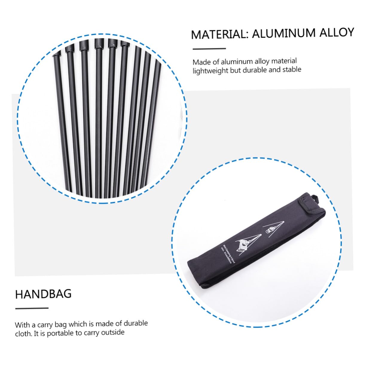 ABOOFAN Campingzubehör Campingkochgeschirrständer mit Aluminiumlegierung und Leichtem Tragbarem Design für Sommeratmosphäre und Outdoor Aktivitäten