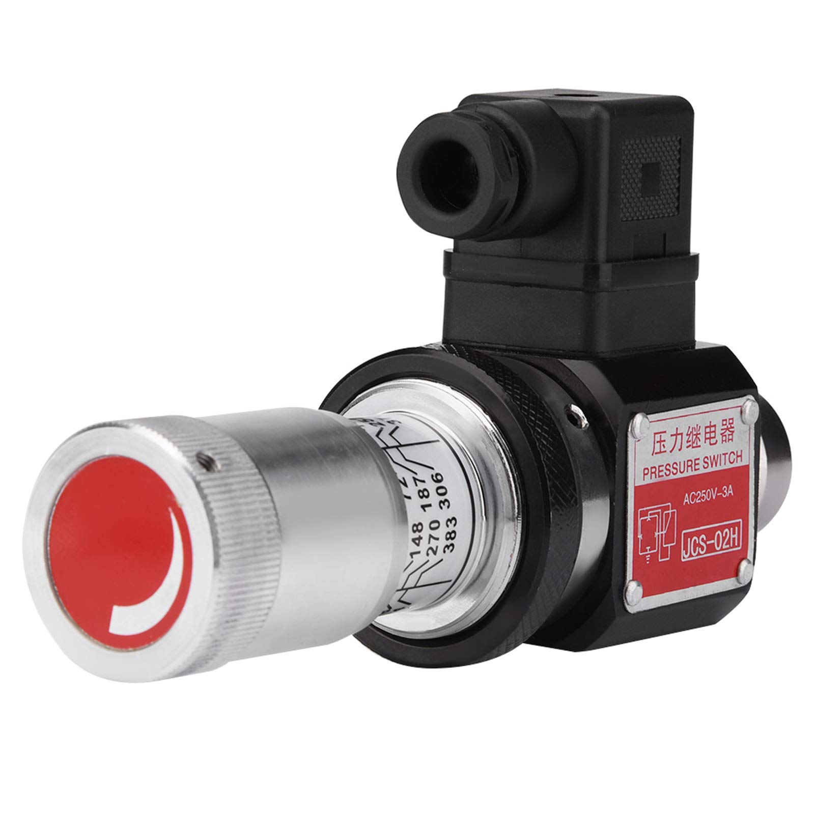 Hydraulic Pressure Switch, JCS-02H PT1/4 Hydraulic Pressure Relay 5-35Mpa 60-350kg/cm2