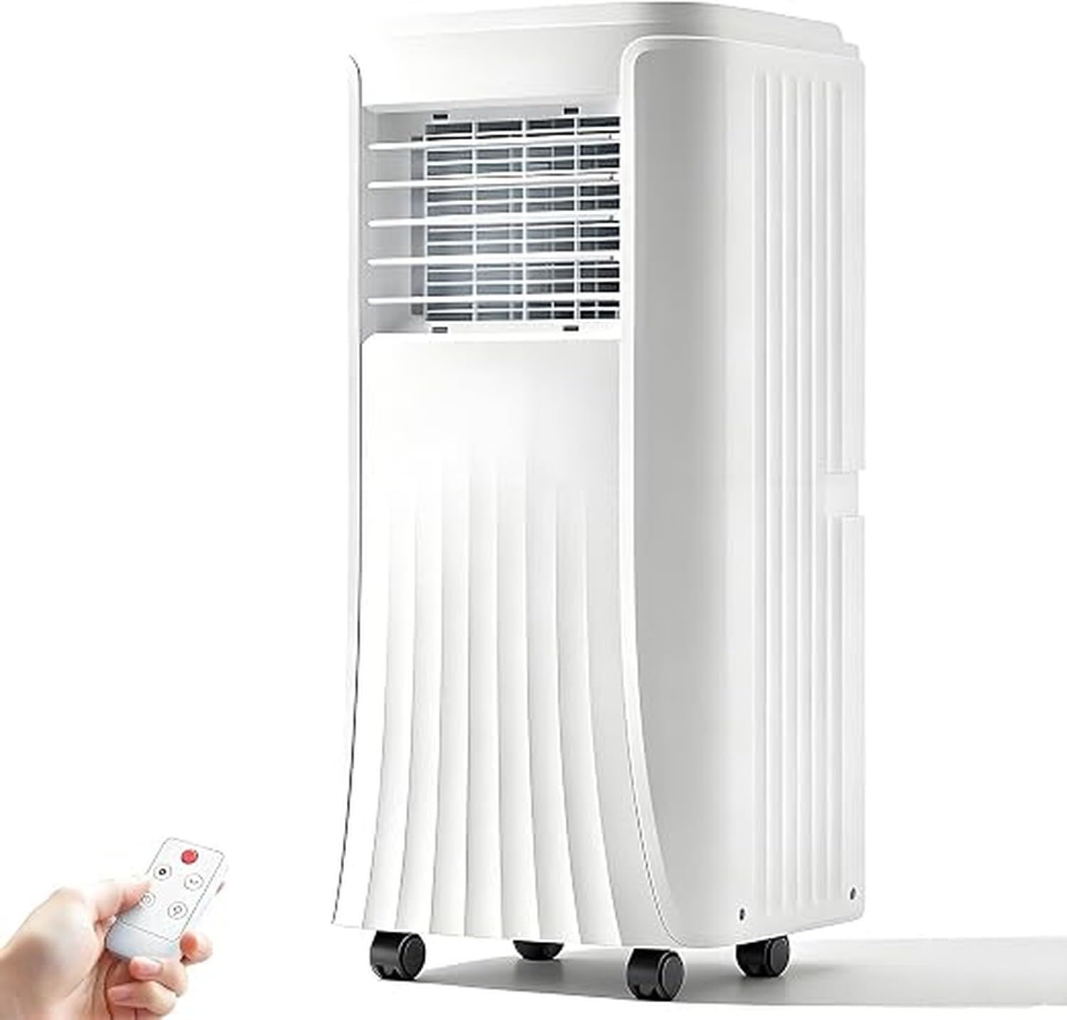 Przenośny klimatyzator 4w1 18000 BTU do mieszkań i domów letniskowych, cichy model stojący 12000 BTU, do sypialni, pokojów studenckich oraz przyczep kempingowyc, 9000BTU, 9000BTU