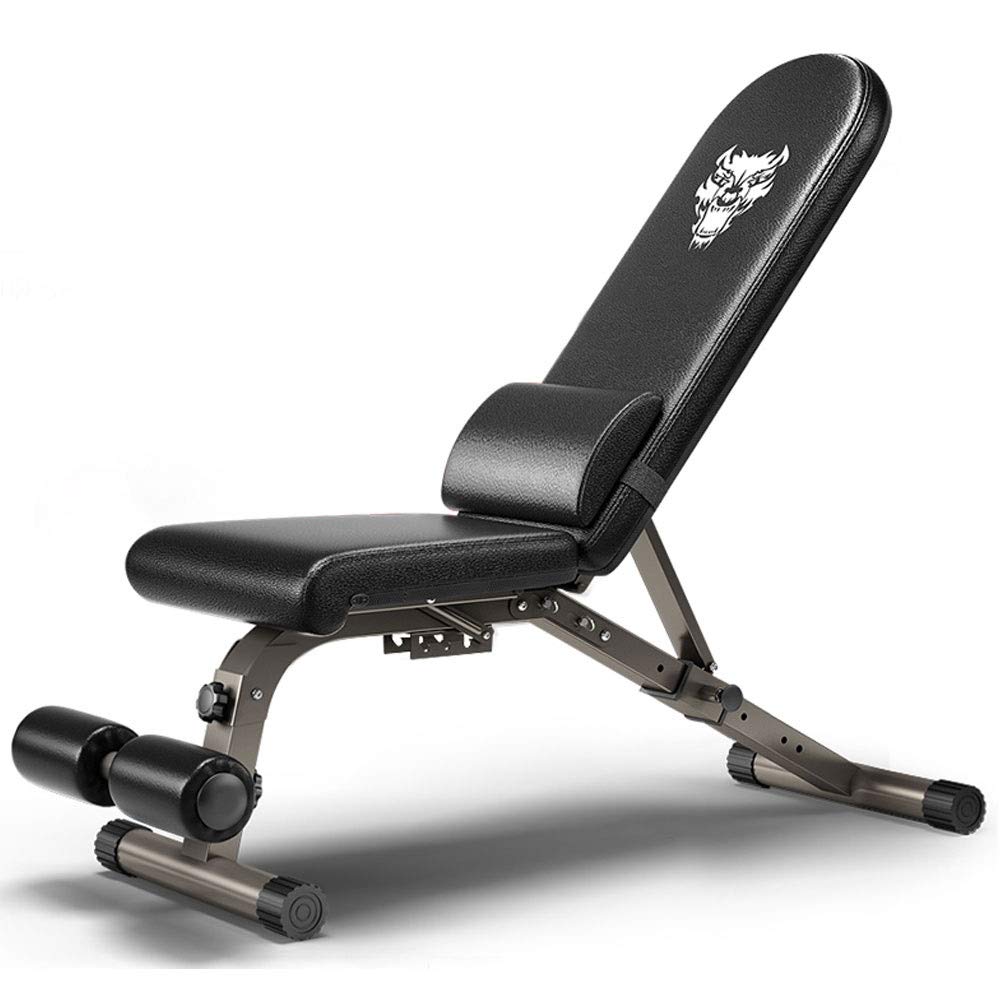 MQQ 3-position Adjustable Sit-up Bench Weight Benches Sit Up Bench Abdominal Exercise Crunch Board Home Gym Use Foldable Fitness Equipment Sit-ups