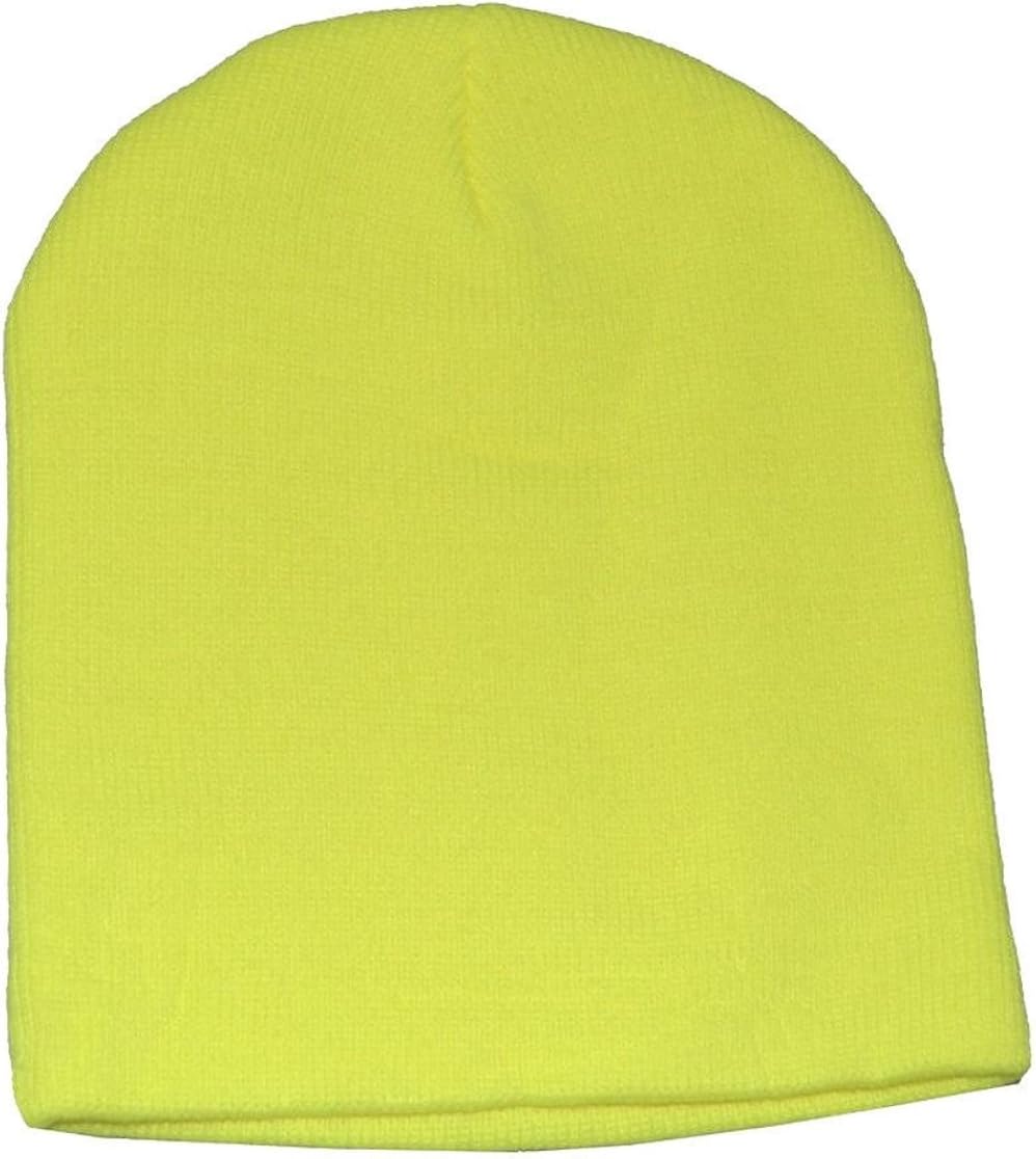 Bright yellow beanie Clearance