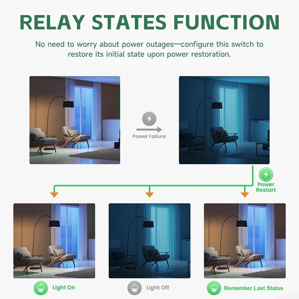 Para Tuya para Zigbee Módulo de interruptor inteligente 16a Capacidad Aplicación Control remoto y control de voz Temporizador de gestión de grupo Relé de cuenta regresiva Estado Blanco Material ABS