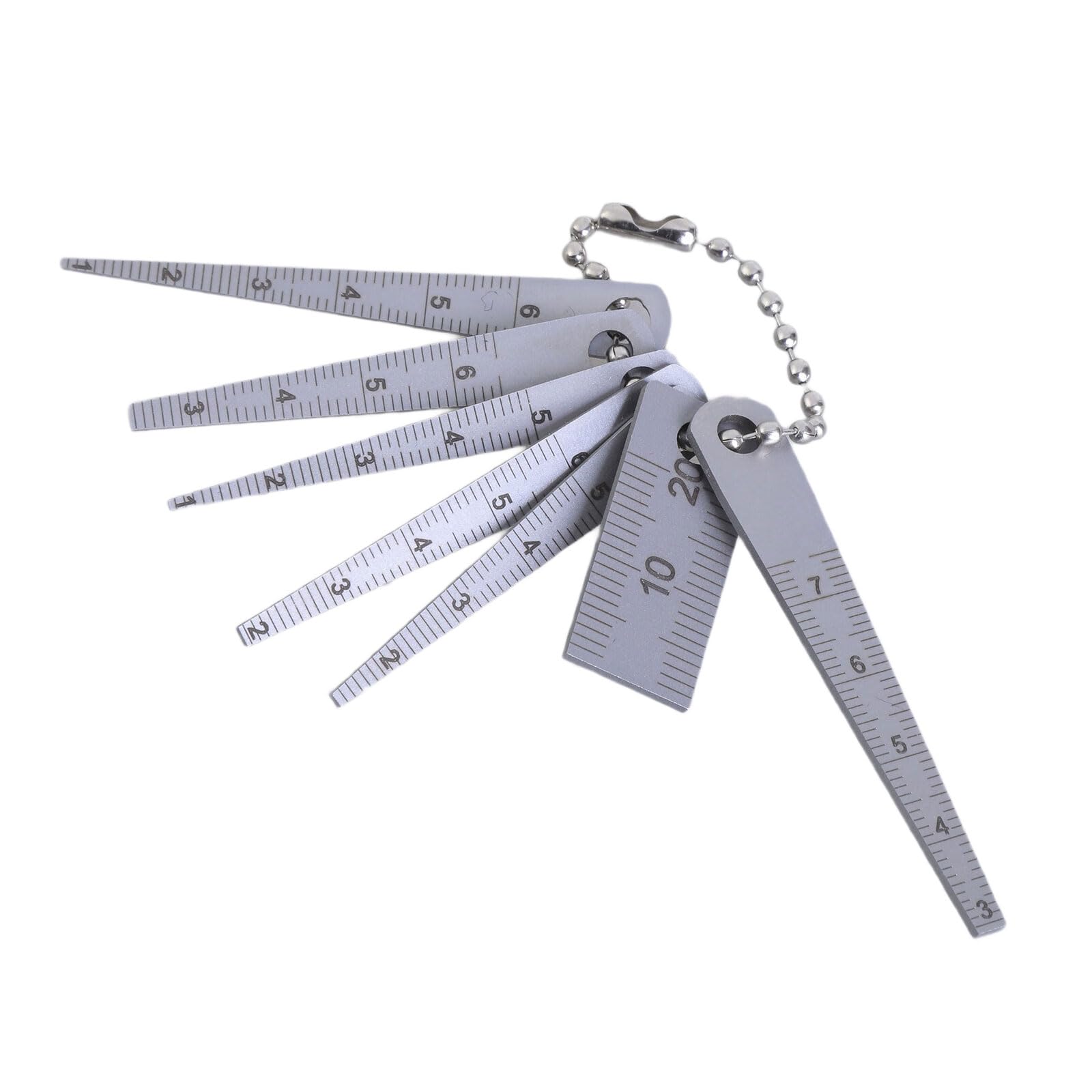 Woedpez 7Piece Stainless Steel Tapered Ruler Set For Engineers Architects Diyer Enthusiasts Accurate Measurement Engineering Measuring Tool
