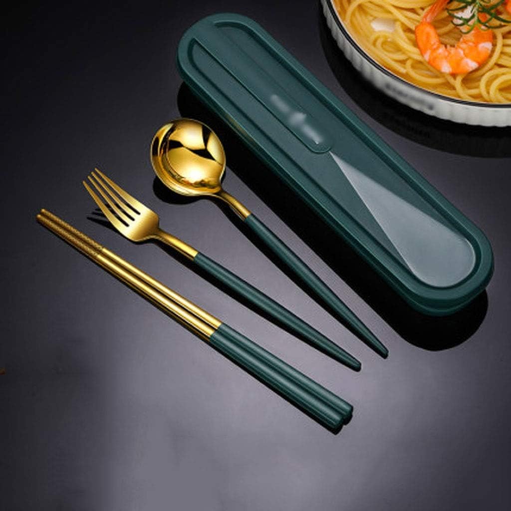 set di argenteria per 6 con organizer