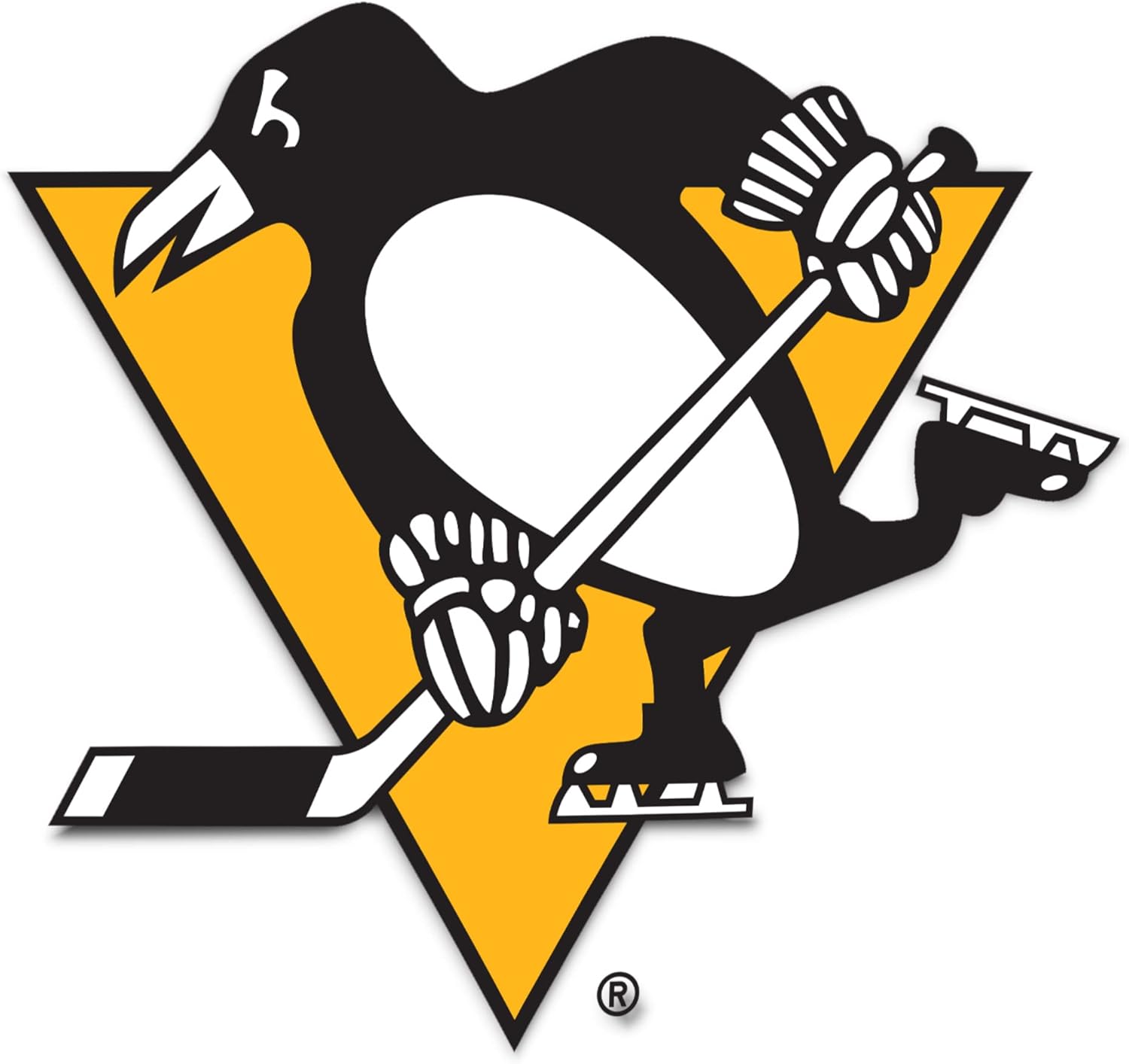 Desert Cactus Pittsburgh Penguins Team NHL National Hockey League Sticker Vinyl Decal Laptop Water Bottle Car Scrapbook (Individual A)