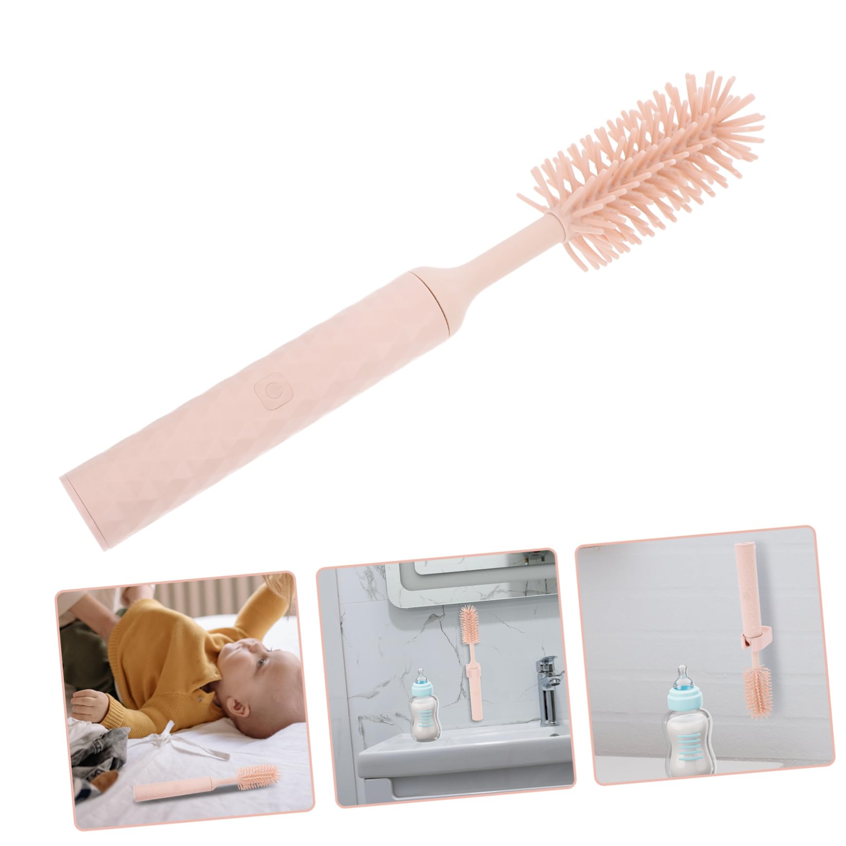 GLEAVI 1set Elettrica Ricaricabile Silicone Per La e Bottiglie Strumento Flessibile Per La
