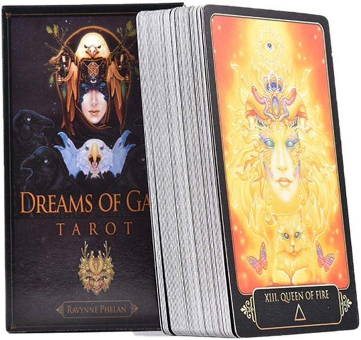 Owlhouse Tarot Cards, 81 Dreams of Gaia Tarot Tarot Cards, All-English Tarot Cards, Board Games, Tarot Deck Card