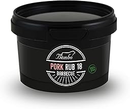 BEMBO BARBECUE - Pork - Rub BBQ - Mélanges D'épices Pour Barbecue - Bembo Spices & Rub - Made in Italy - 220g