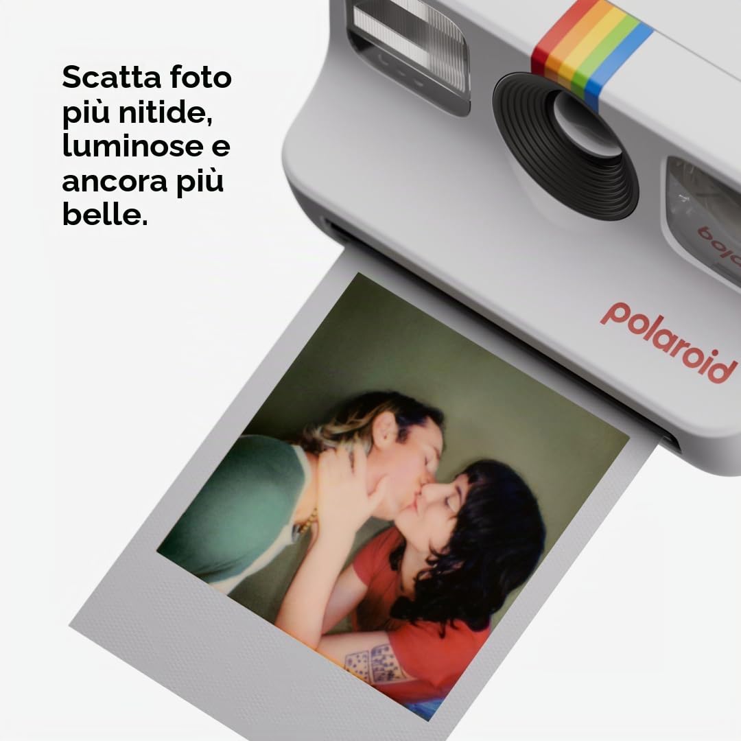 Everything Box Polaroid Go Generation 2 Black & Pellicola Istantanea Colore per Go - x48 Film Pack