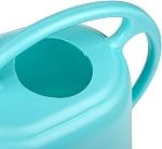 Fasmov Plastic Watering Can, Bright Blue, 1-Gallon
