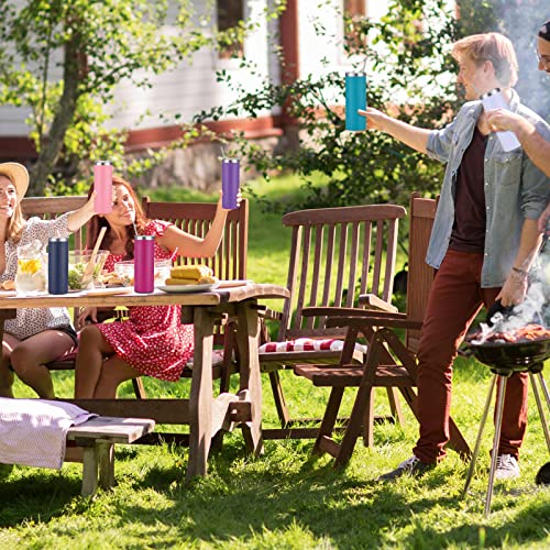 Remagr Skinny Tumblers 20 Oz Stainless Steel Bulk With Lids And Straws Blank Slim Insulated Cup Double Layer Water For Travel, Diy(Mixed Colors,24 Pcs), 72 Piece Set #TOP6