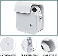Vista 3 de Rieibi Funda para Cámara Compatible con Fuji Instax Mini 12 - Estuche MINI 12 para Cámara Instantánea Fujifilm Instax Mini 12 - Funda mini 12