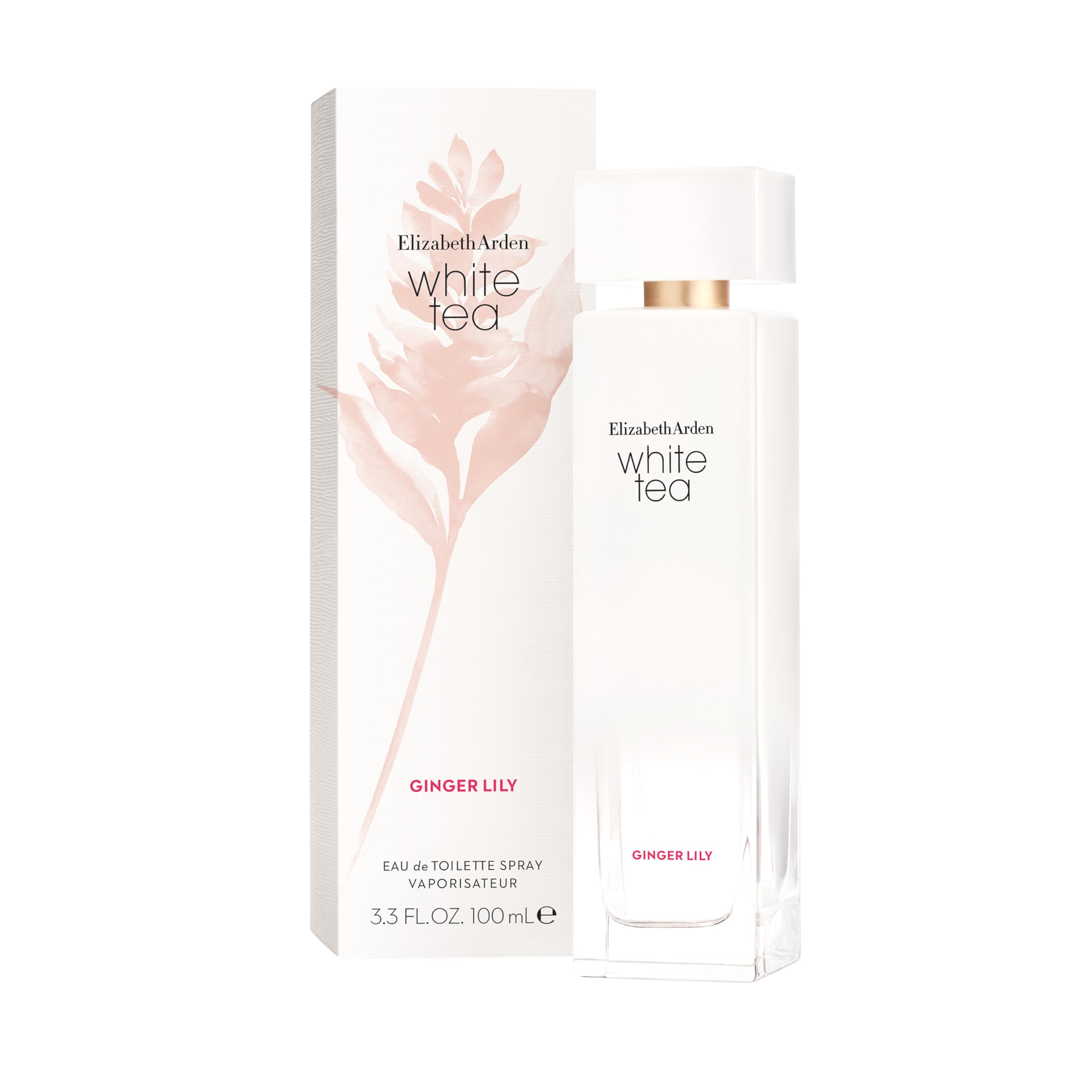 Elizabeth Arden – White Tea Ginger Lily Eau de Toilette Spray: Süßer, blumiger Duft mit Ingwerlilie, Weißtee-Extrakt und Madras-Holz Spritzig, sinnlich Für Wohlbefinden, 100 ml