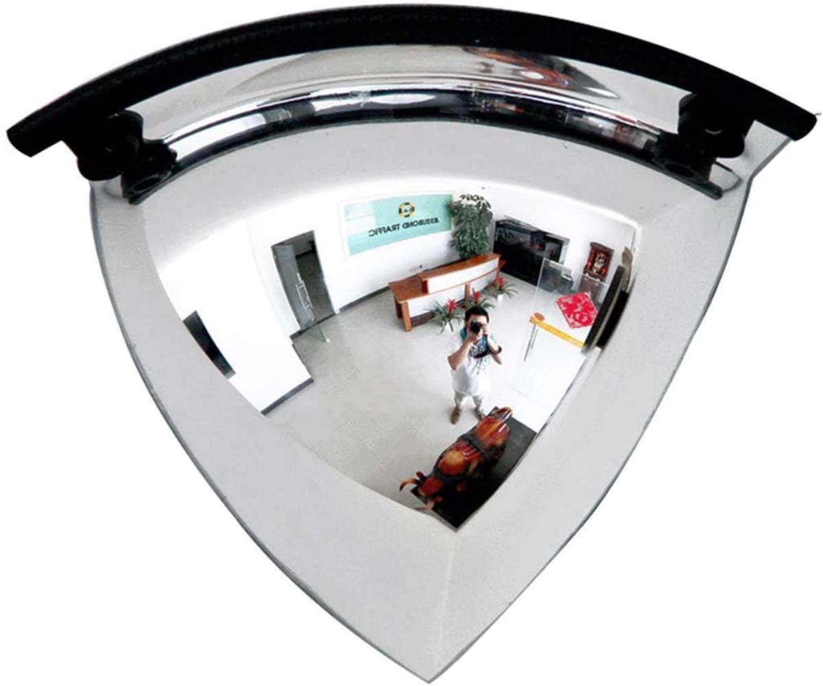 Miroir de circulation pour sécuriser les angles morts des voies privées et hangars
