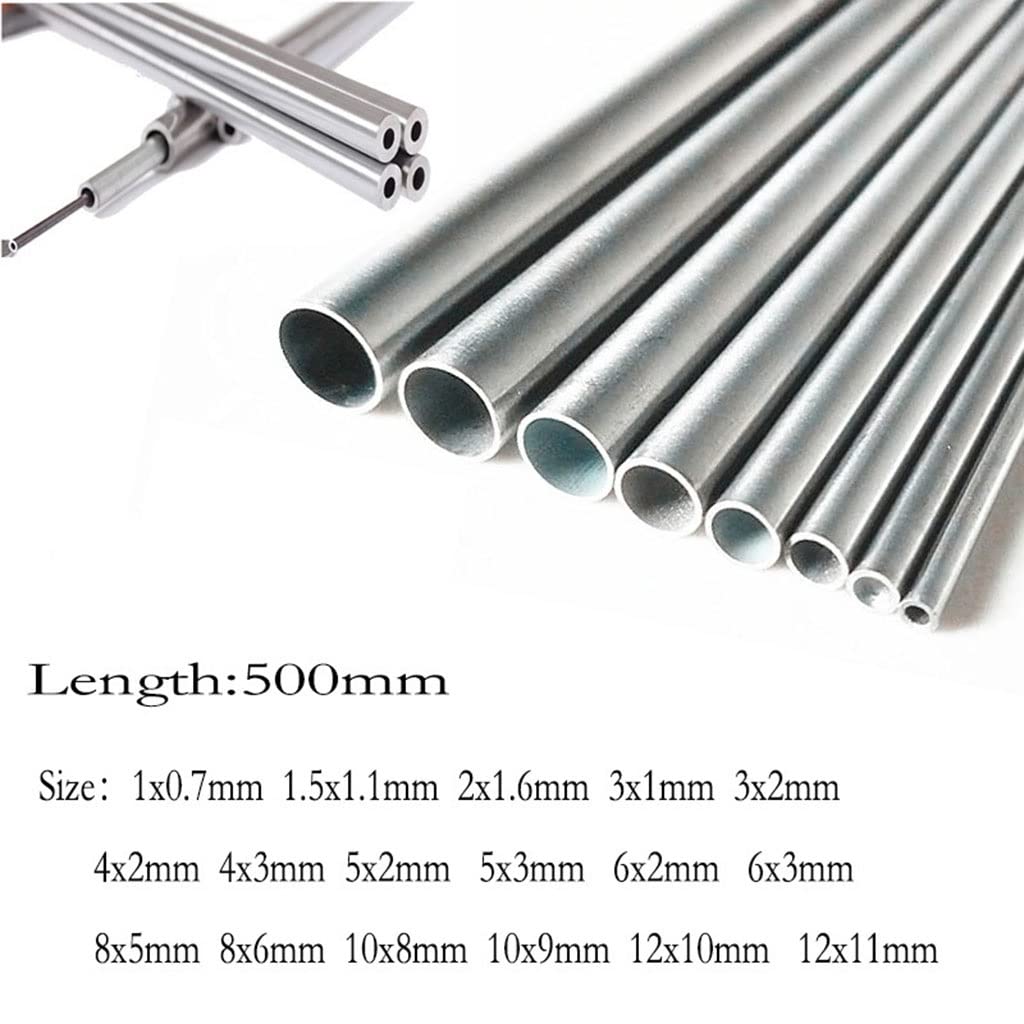 Rura ze stali nierdzewnej 1 szt. bez szwu 500 mm(6x2mm)
