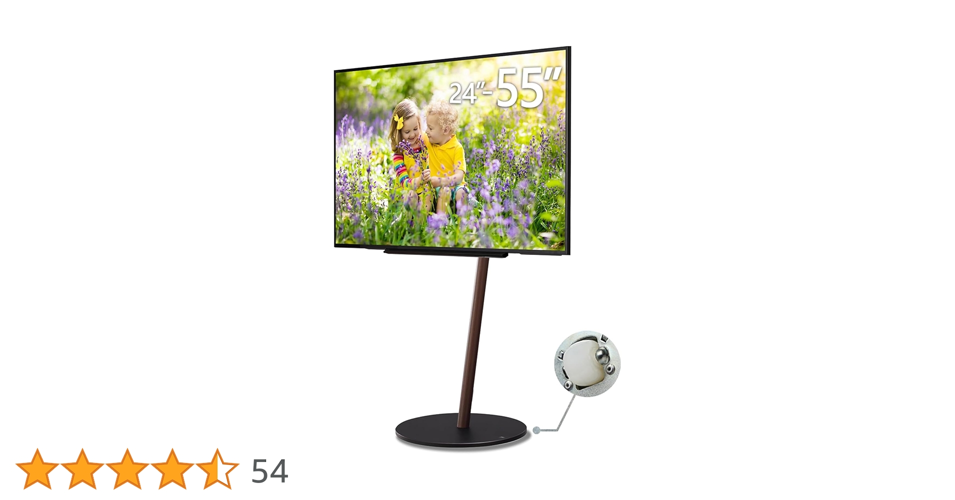 WALL テレビスタンド A2 フラットロータイプベース24〜55型対応　自立型 WALL テレビスタンド A2 フラットロータイプベース24〜55型対応
