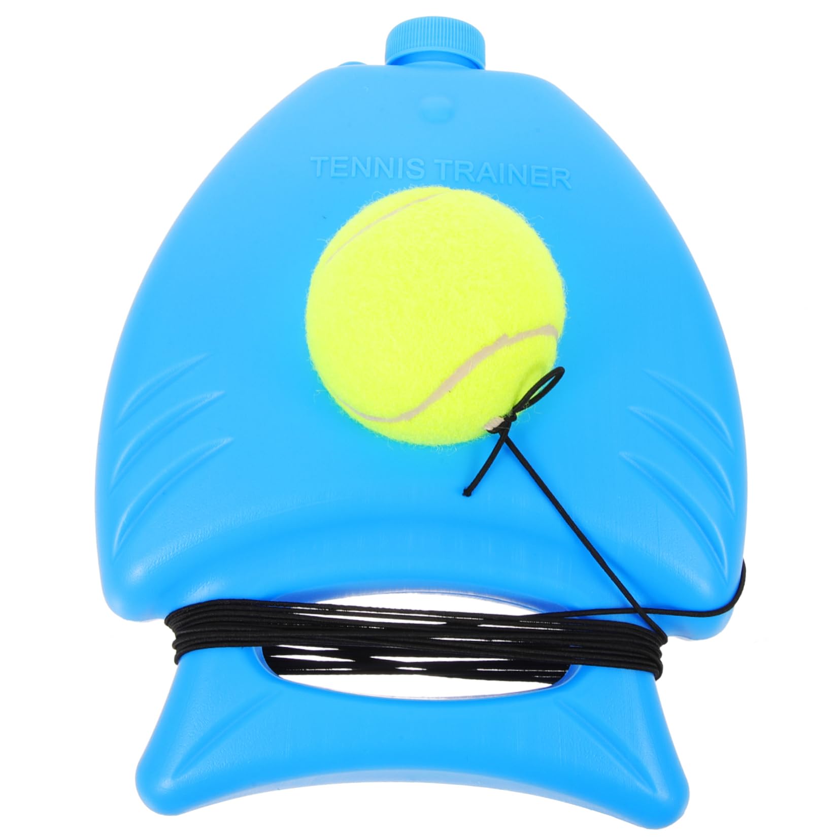 balacoo 1Set Tennis Training Kit with Rebound Base Tennis Practice Equipment for Play Includes Tennis Balls for Beginners for Outdoor and Indoor Sports