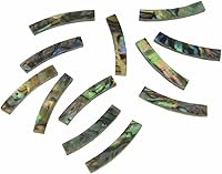 Vista 1 de Dopro Ukelele Rosette Paua Abulón Sonido Agujero Incrustaciones Tiras 2.559x0.118x0.059 in