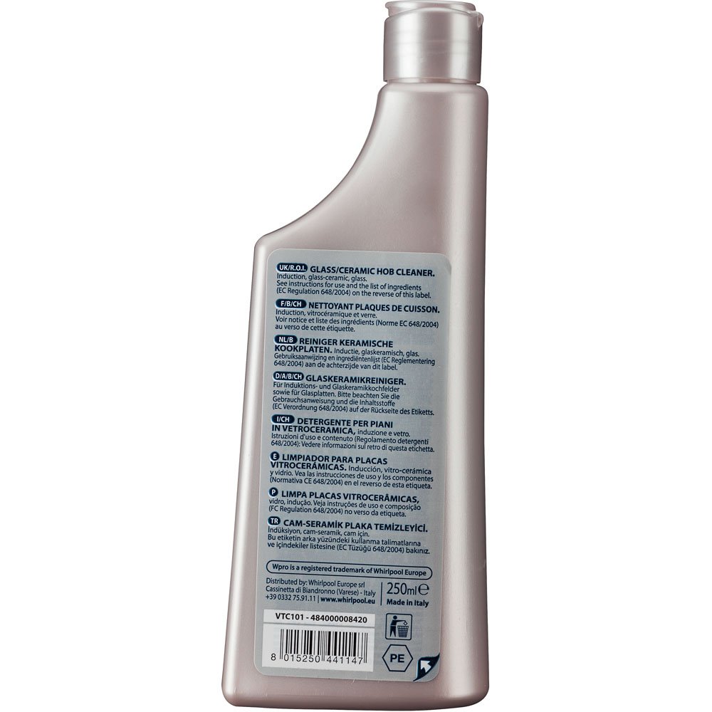 Wpro Uniwersalny środek do czyszczenia płyt ceramicznych i indukcyjnych, 250 ml (kremowy)
