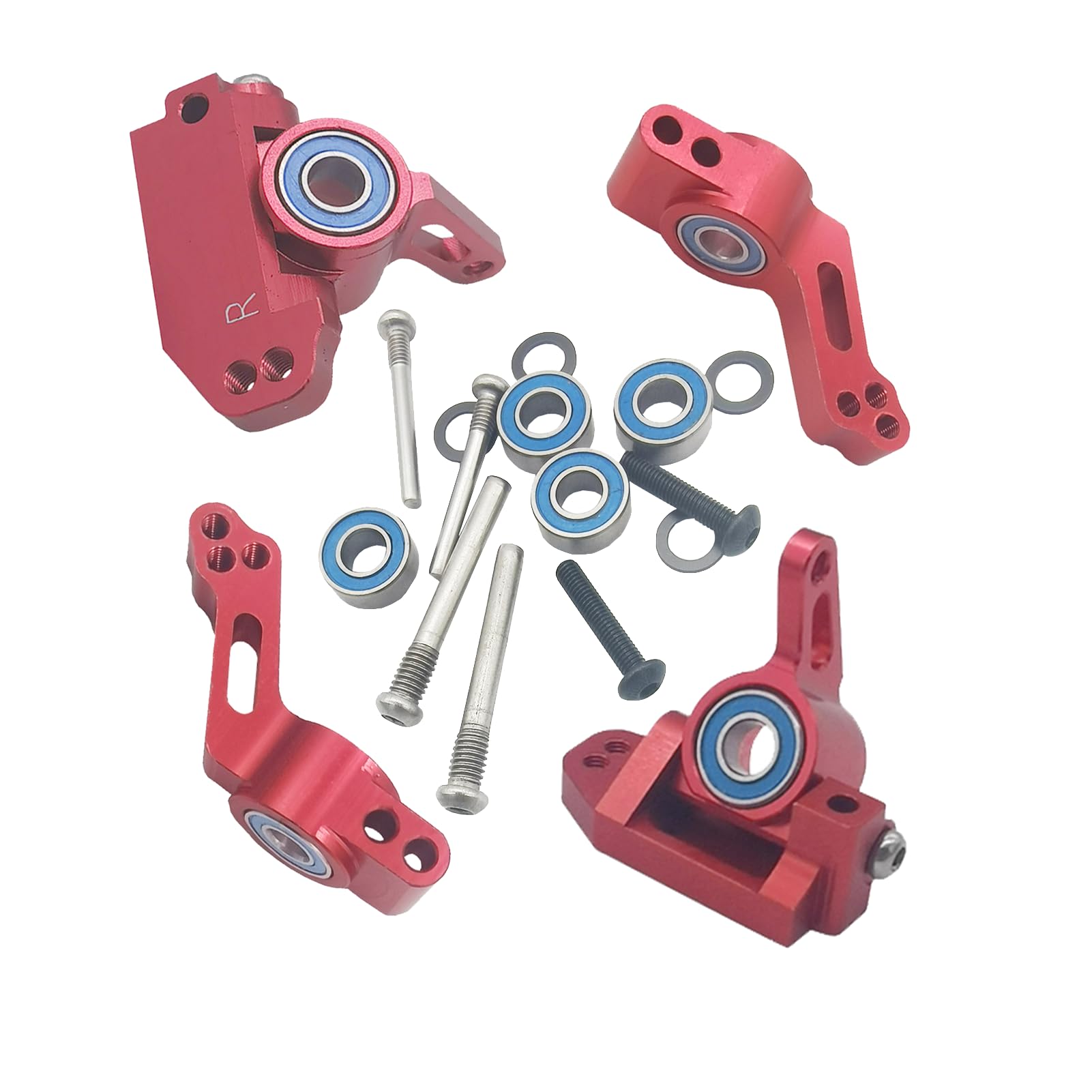 Front Caster Block & Steering Blocks & Rear Stub