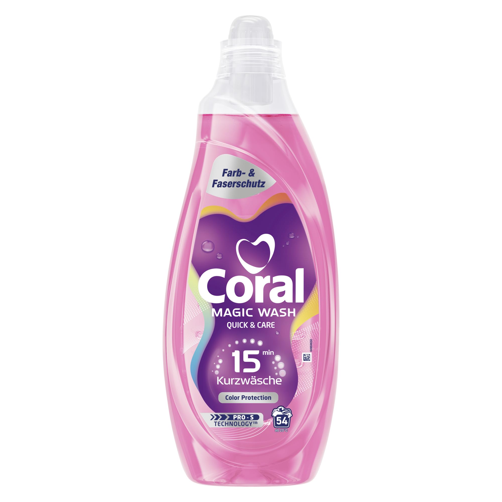 Coral Magic Wash Quick & Care Waschmittel Color Protection 54 WL