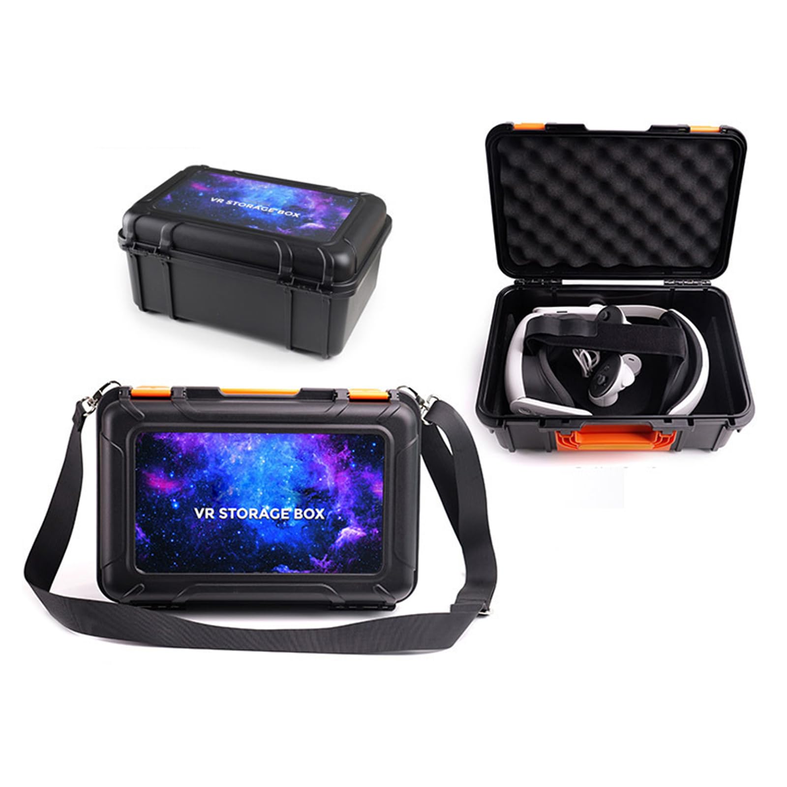 Custodia rigida per cuffie 3S controller di realtà virtuale accessori grande borsa protettiva portatile per viaggi a casa