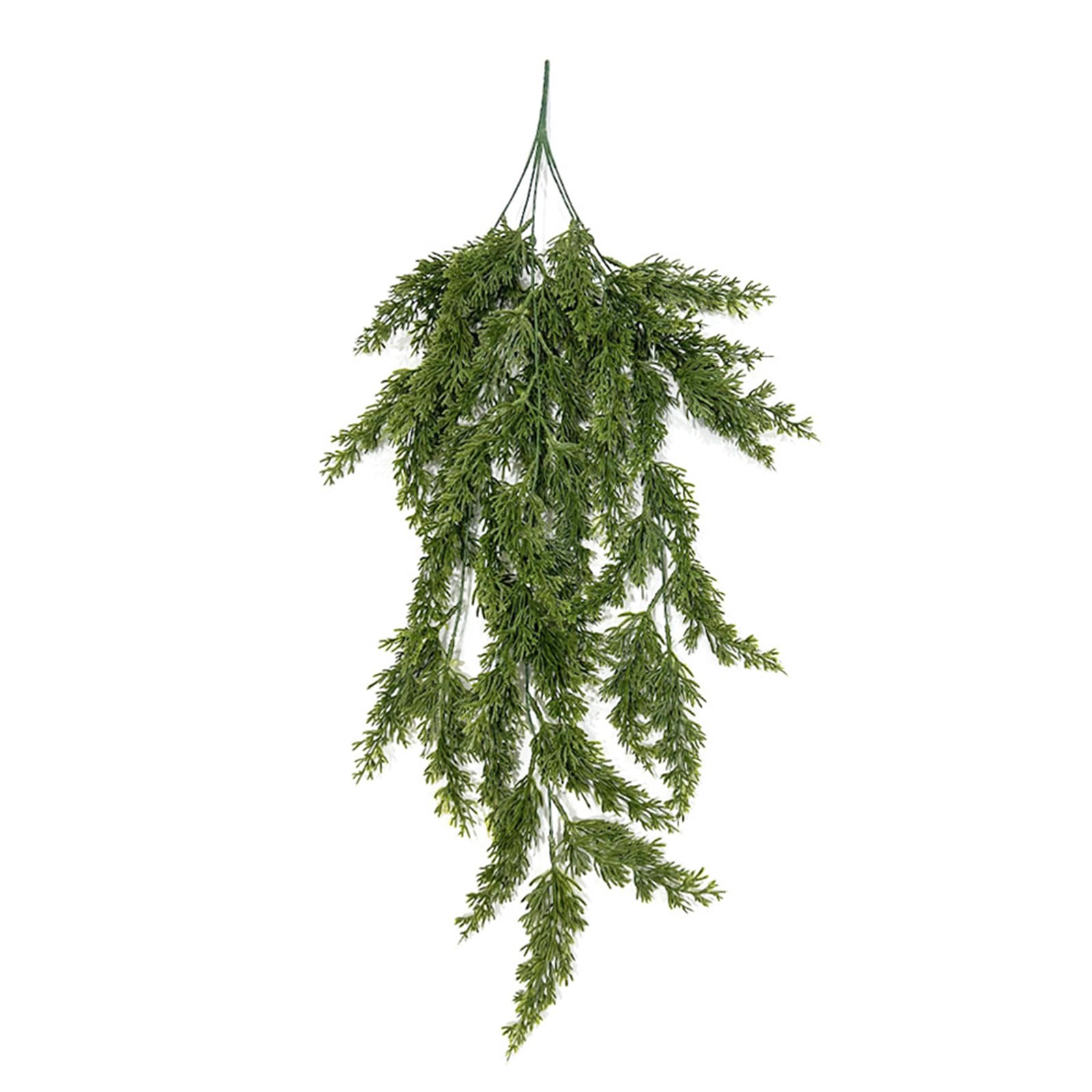 Kalttoy Pine And Cypress Wal Efficient Christmas Wall Greeneries Artificial Pine Needle Hanging Decors Sustainable Homes Seasonal Arrangement Without Maintenance Faux Pine Decors