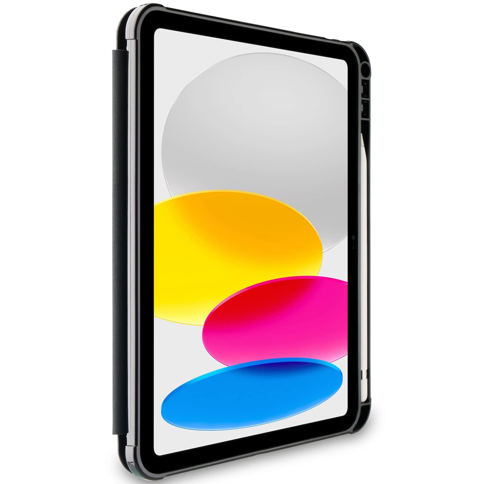 OtterBox React Folio Etui na iPad (A16) 11. / 10. Generacji, Czarne | Do iPad 11" 2025,iPad 10,9" 2022, odporny na upadki, smukły futerał ochronny, przetestowany zgodnie ze standardami wojskowymi