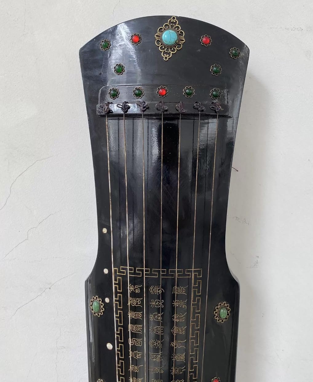 Guqin Old Paulownia Wood Vintage Style Collection Chinesische Saiteninstrumente