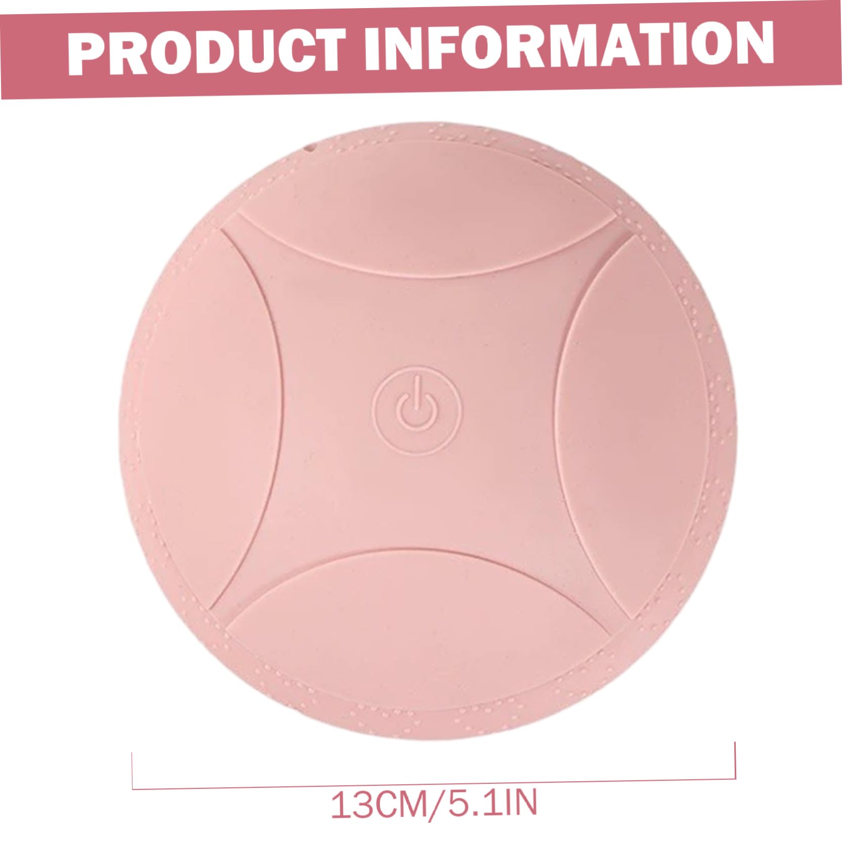 Masseur de sein sans fil avec 5 modes, masseur de sein en silicone rechargeable pour femme, silencieux et étanche pour le confort et la relaxation du corps