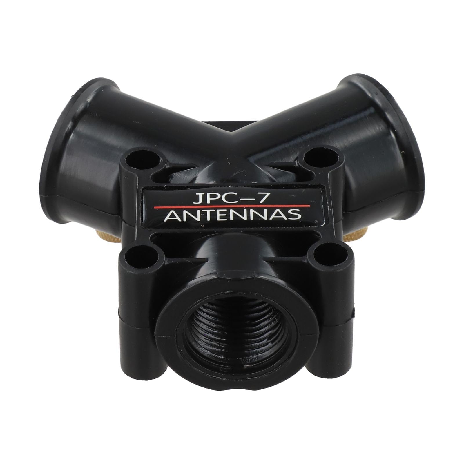 Base antenna a V per JPC-7 M10 5,58 m, supporto portatile in alluminio con filettatura M10 per comunicazioni radio esterne, nero
