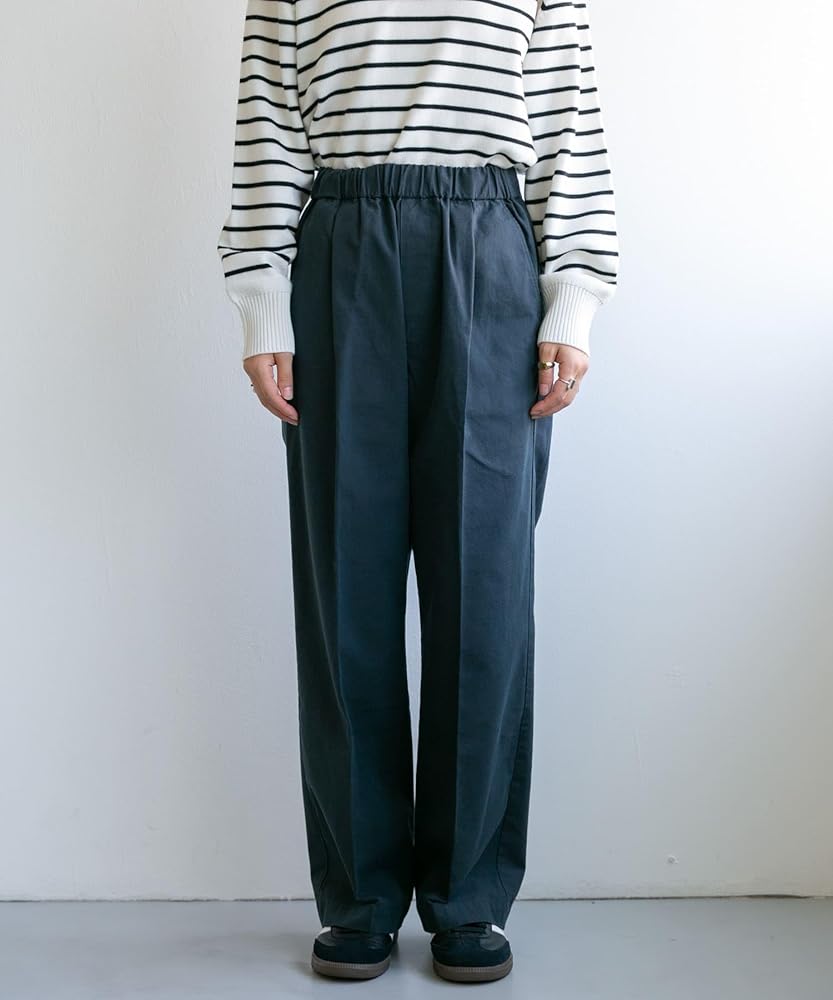 rinorino】ELLIE タックアジャストパンツ GRAY Sサイズ rinorino