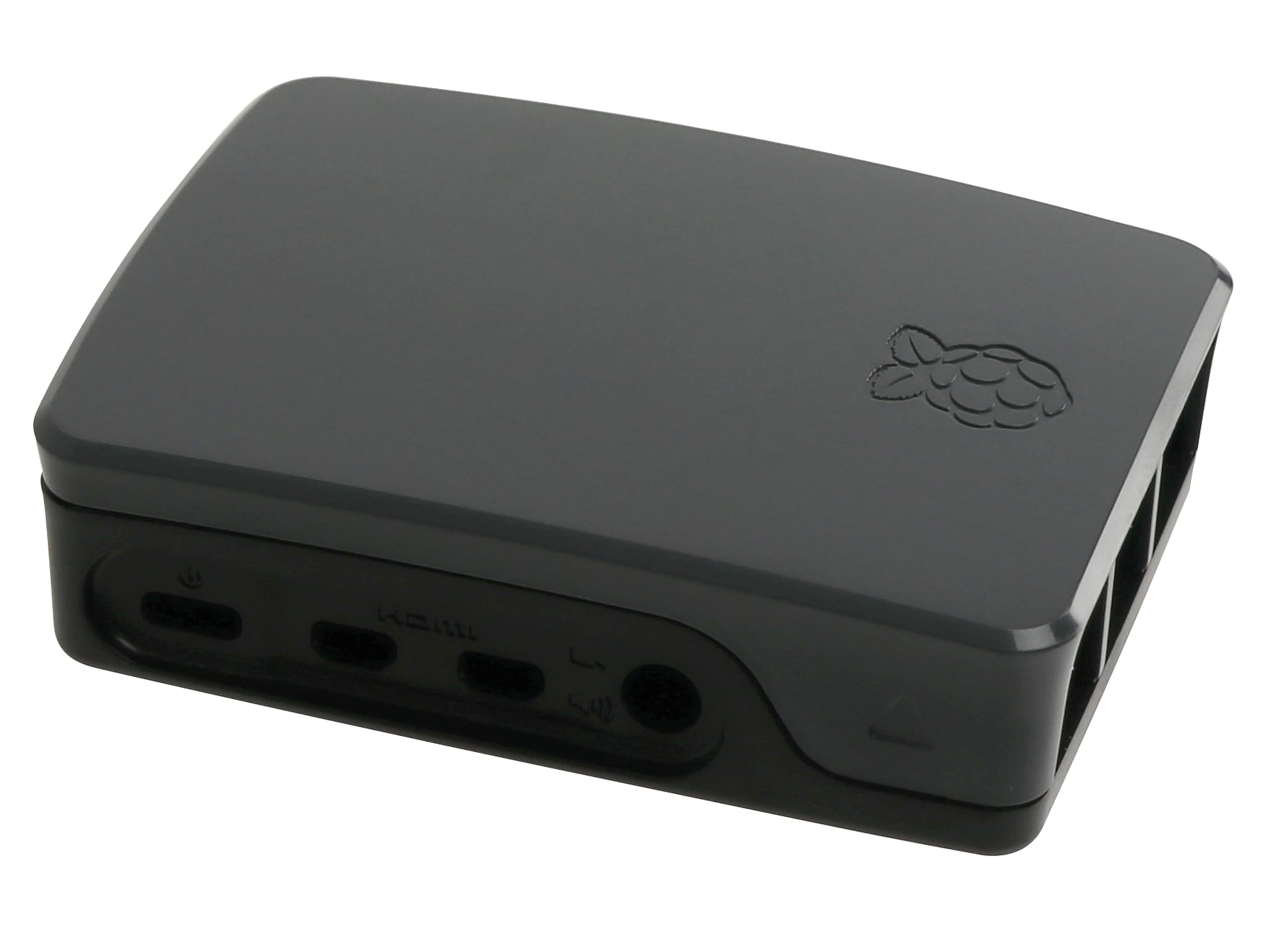 Raspberry Pi Boîtier pour Raspberry Pi 4 (Noir/Gris)