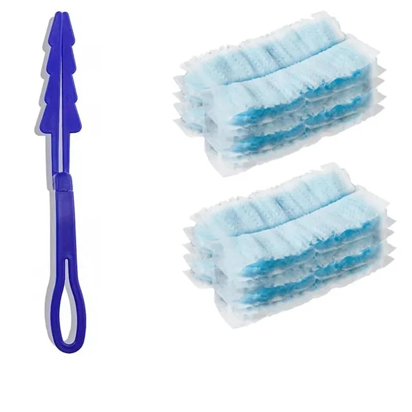 Cleaning Duster 10~60pcs Replacement Heads Duster Microfiber Disposable Short For Cleaning Home Office Blinds Surface Dust Clean Tool(20PC)