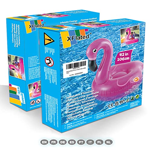 Flamingo Float, Inflatable Floating Flamingo For Swim Pool Party, Flamingo Pool Float Ride On For Kids And Adults, Pink Flamingo Float Of 42 Inches #TOP4