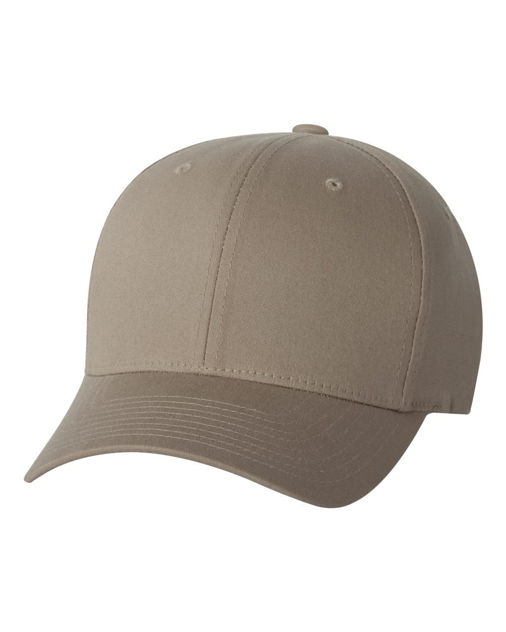 Cappello aderente originale Flexfit in twill di cotone, Cachi, Large-X-Large